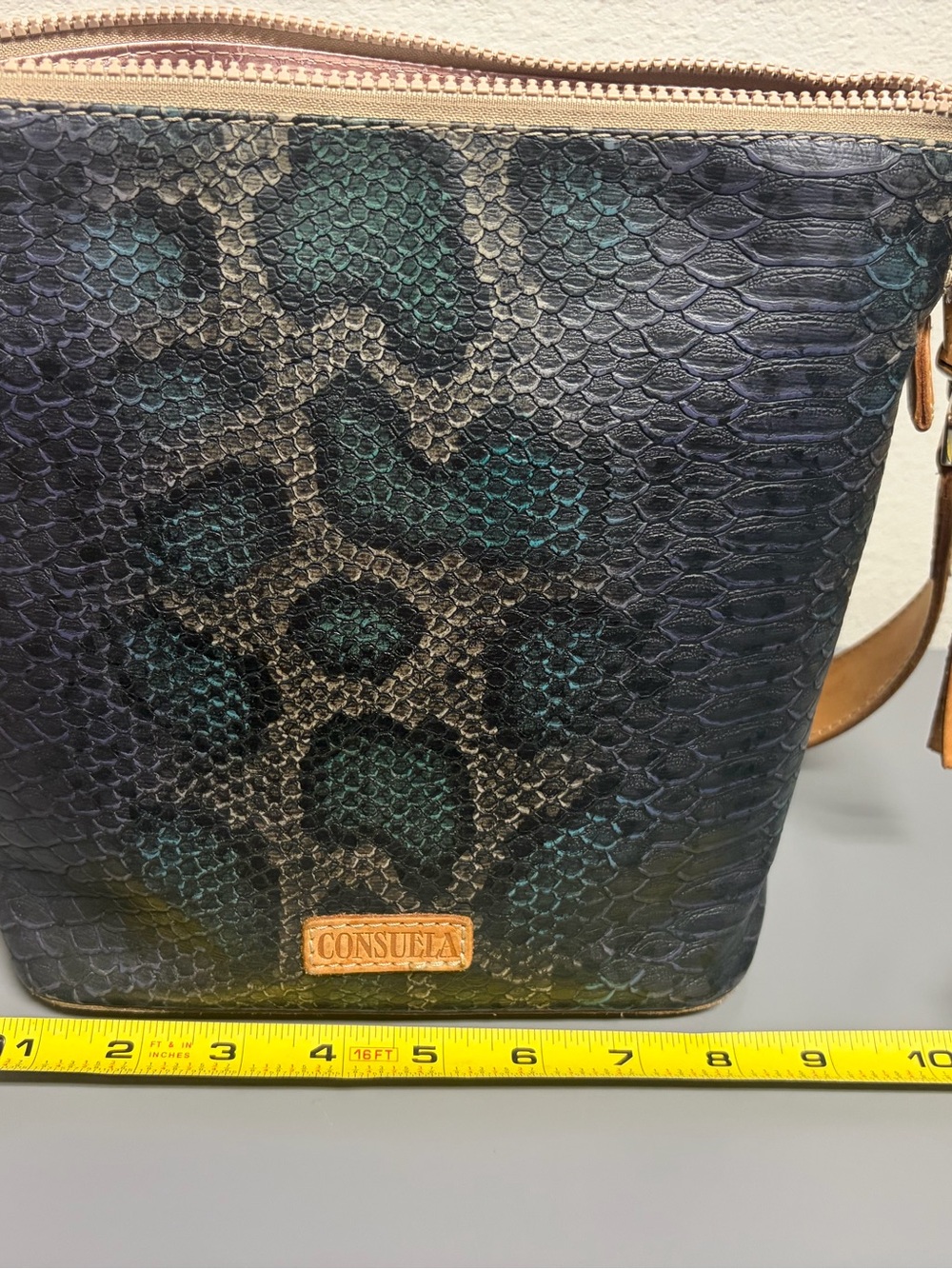 Consuela Rattler Wedge Crossbody - Picture 16 of 16